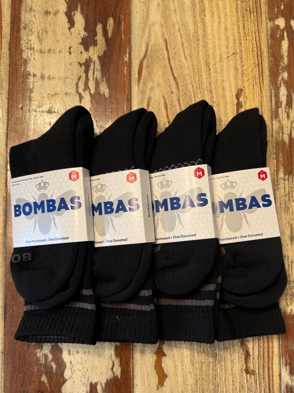 BOMBAS | Calf socks 4-pack Medium